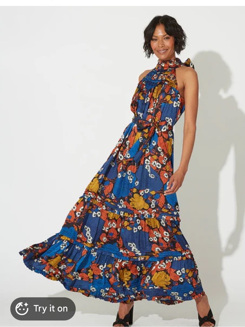CLEOBELLA camille maxi dress in sakura